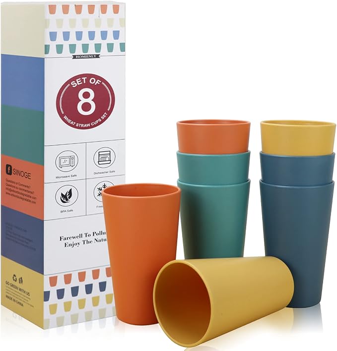 Homienly Reusable Plastic Cups - Image 6
