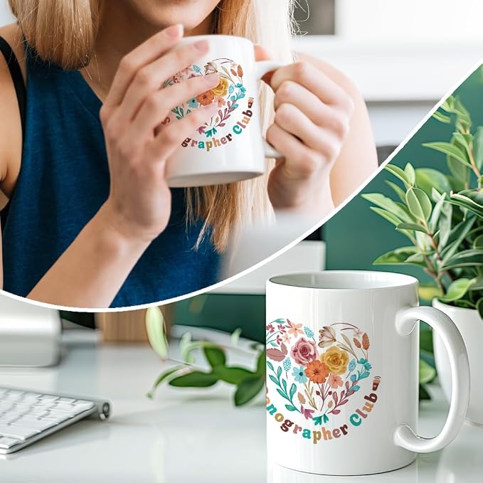 RZHV Sonographer Club 11 Oz Novelty Mug, Funny Coffee Mug - Image 4