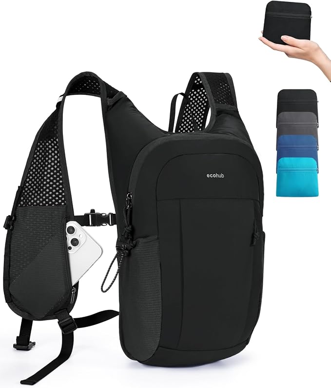ECOHUB 15L Lightweight Packable Hiking Backpack by ECOHUB