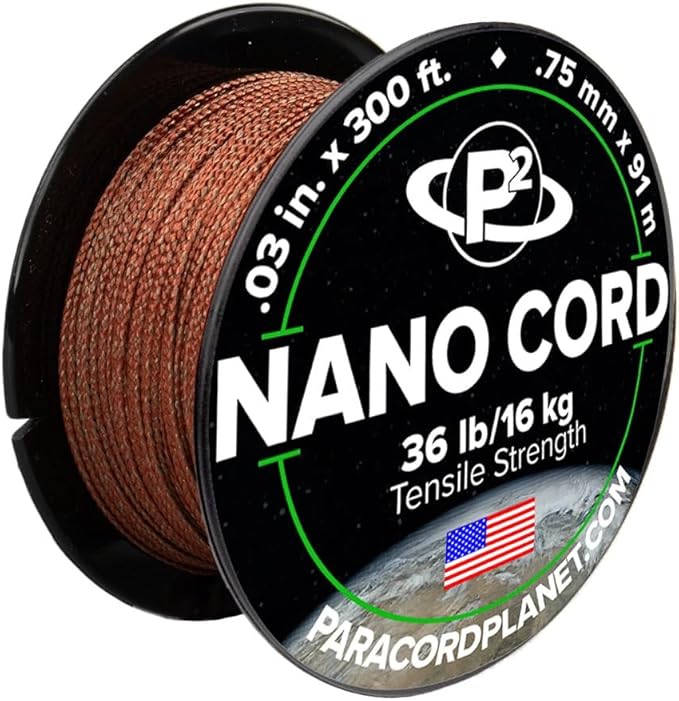Paracord Planet Nano Cord –Lightweight Nylon Nano Paracord – Great by ParacordPlanet