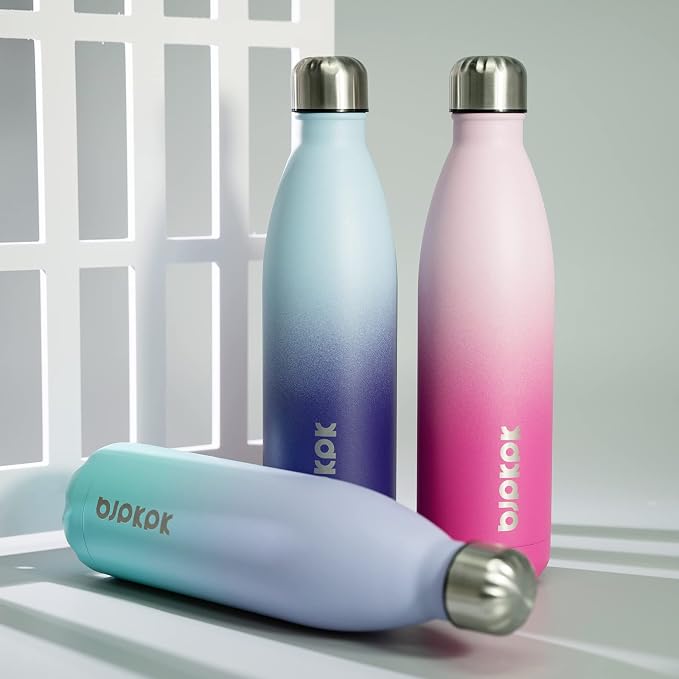 BJPKPK 25oz Insulated Stainless Steel Water Bottles, Sports Water Bottles Keep - Image 4