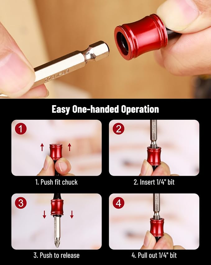 katerk 18pcs Bit Holder with Carabiner Socket - Image 7
