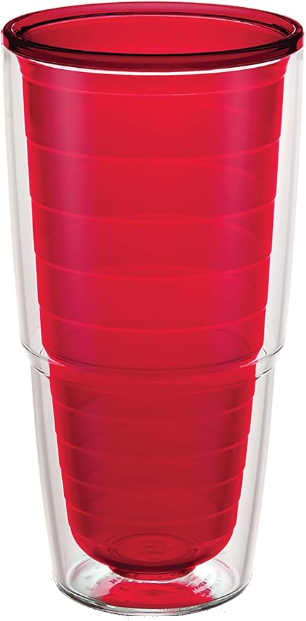 Tervis Clear & Colorful Tabletop Made in USA Double Walled Insulated Tumbler by TervisTumblerCompany