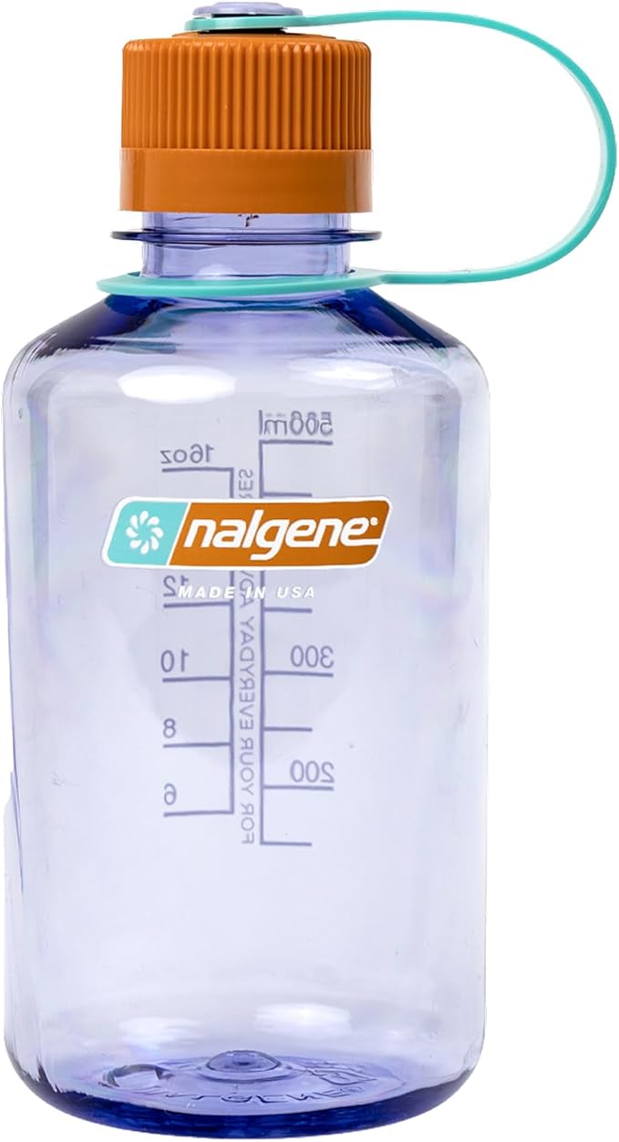 Nalgene 16 oz Narrow Mouth Water Bottle | BPA-Free, Durable & Leak Proof by Nalgene