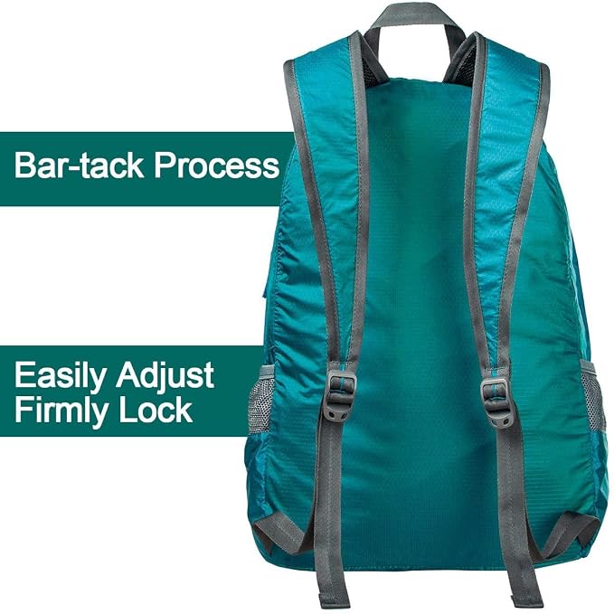 G4Free 20L Lightweight Packable Backpack Travel Hiking Daypack Foldable Backpack - Image 2