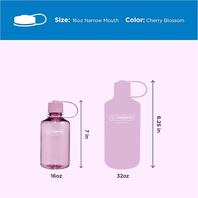 Nalgene 16 oz Narrow Mouth Water Bottle | BPA-Free, Durable & Leak Proof - Image 5