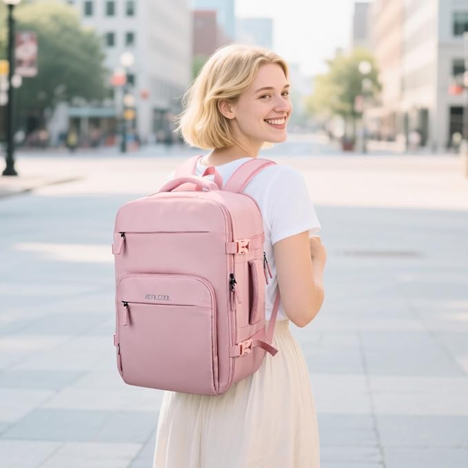 RealCool Travel Backpack for Women Men - Image 7