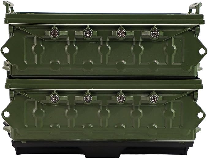 YakAttack TracPak Combo Kit – Ranger Grey | 2 Stackable Storage Boxes + Quick - Image 5