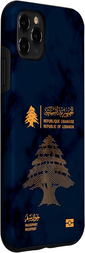 Lebanon, Lebanon Passport, Lebanon Flag, Lebanon map. Case - Image 3