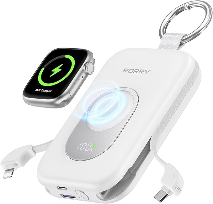 RORRY Portable Charger, 20000mAh PD 30W Portable Charger Power Bank by RORRY