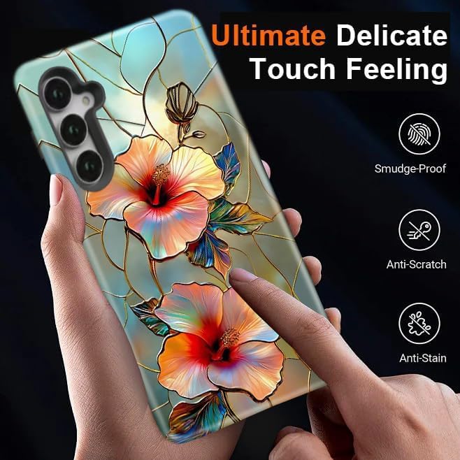 Compatible for Samsung Galaxy S25 Plus 5G Case, Dual Layer Heavy Duty 2 in 1 - Image 7