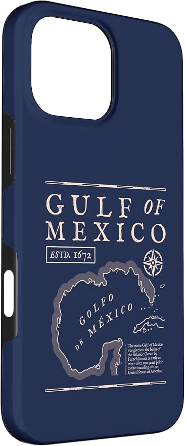 Gulf of Mexico 1672 Historic Map Case - Image 3
