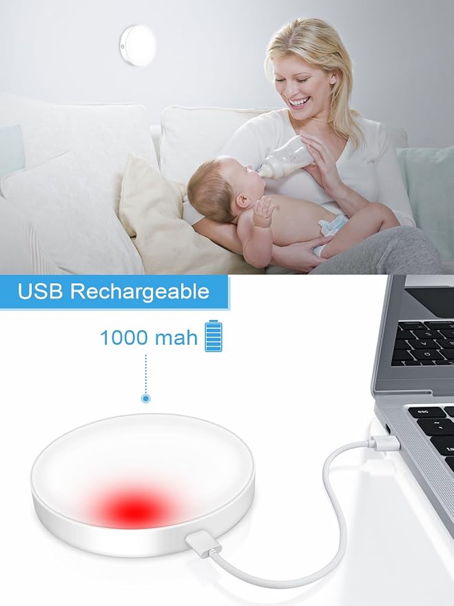 WILLED Dimmable Touch Light Buit-in 1000mAh Large Battery Rechargeable LED Tap - Image 5