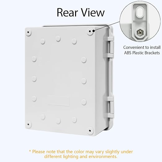 Junction Box ABS Plastic IP65 Waterproof Dustproof Universal Electrical - Image 6