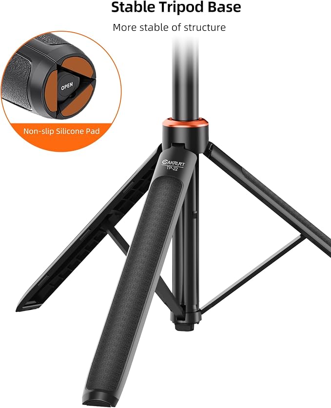 53.5" Action Camera Selfie Stick Tripod - Image 6