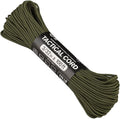 Atwood Rope MFG 275 Tactical Paracord 100 Feet 4-Strand Core Nylon Parachute by AtwoodRopeMFG