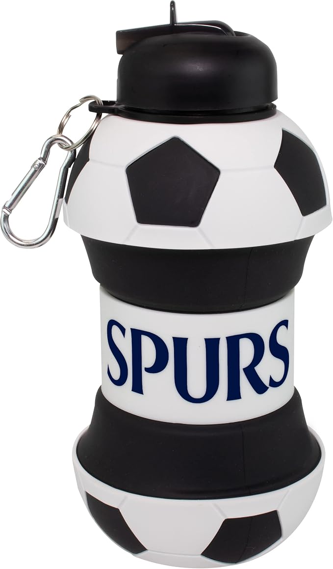 Maccabi ART Tottenham Clip-On Collapsible 1 Liter, 34 oz. size BPA-Free by MaccabiArt