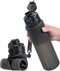 TakeToday Collapsible Water Bottles 32oz, Foldable Travel Water Bottle by TAKETODAY