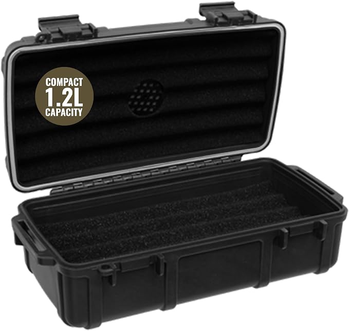 Waterproof Storage Case 1.2 L Capacity – Heavy-Duty Gear Box by Unknown