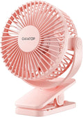 Gaiatop Portable Clip on Fan Battery Operated, Small Powerful 3 Speed Quiet by GAIATOP