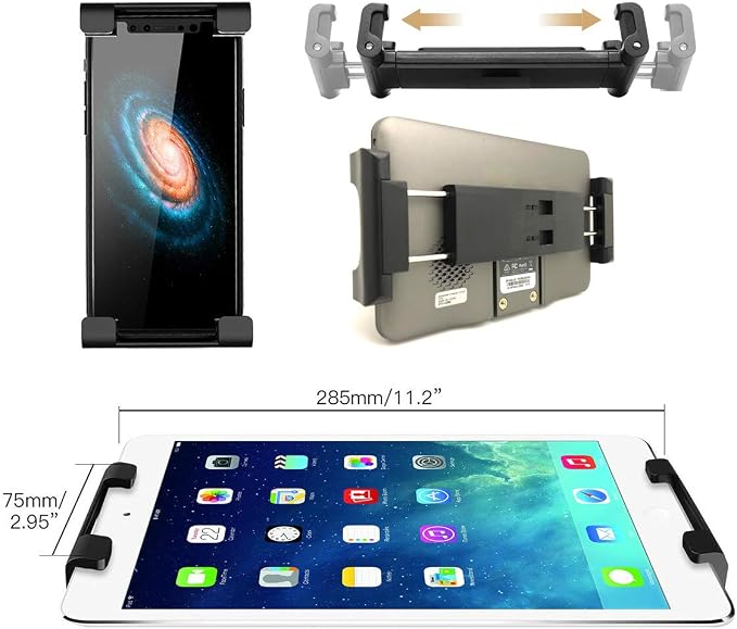 Heavy Duty Tablet GPS Smartphone AMPS Drill Base Dash ELD Mount - Image 6