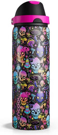 Insulated Water Bottle with Straw by ENCOOL