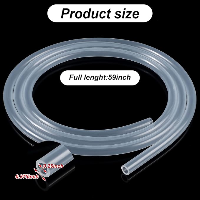 Pangda 3 Pcs Hydraulics Reservoir Hose Replacement Hydration Non Kinking Drink - Image 2