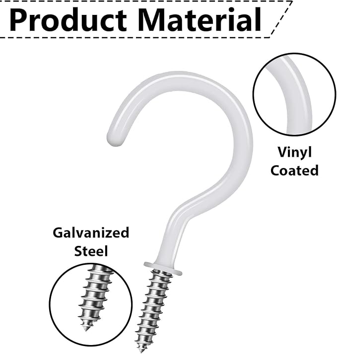 30 Pcs Ceiling Hooks for Hanging Plants - Image 9