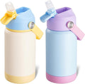 Kerilyn 12oz Water Bottle 2 Pack, Stainless Steel Insulated Water Bottle Bulk by Kerilyn