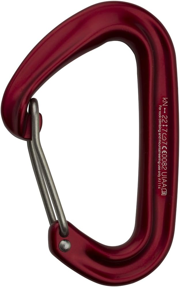 Mini II D-Shape Carabiner by TAHR Equipment by Metolius