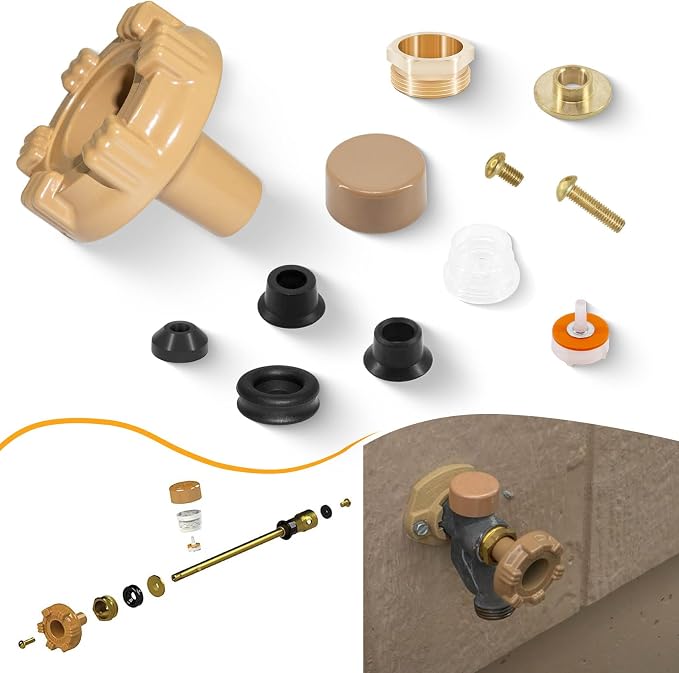 RK-19 Outside Faucet Repair Kit Metal Handle Compatible by Unknown