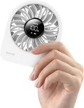 Aecooly Mini Portable Fan, Small Enough to Hold USB Desk Fan, 4 Speeds Quiet by Aecooly