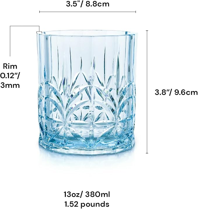 BELLAFORTE Shatterproof Tritan Plastic Short Tumbler, 13oz - Image 7