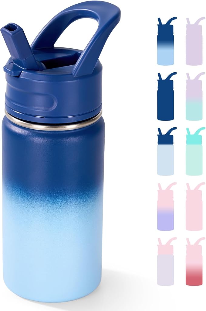 Fijinhom 12oz Water Bottle for School, Water Bottles by Fijinhom
