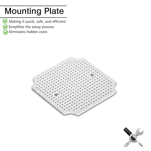 QILIPSU Outdoor Junction Box IP67 Waterproof Project Box ABS Plastic - Image 2