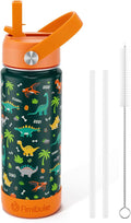 Fimibuke Kids Insulated Water Bottle, 18oz BPA FREE 18/8 Stainless Steel Kid Cup by Fimibuke