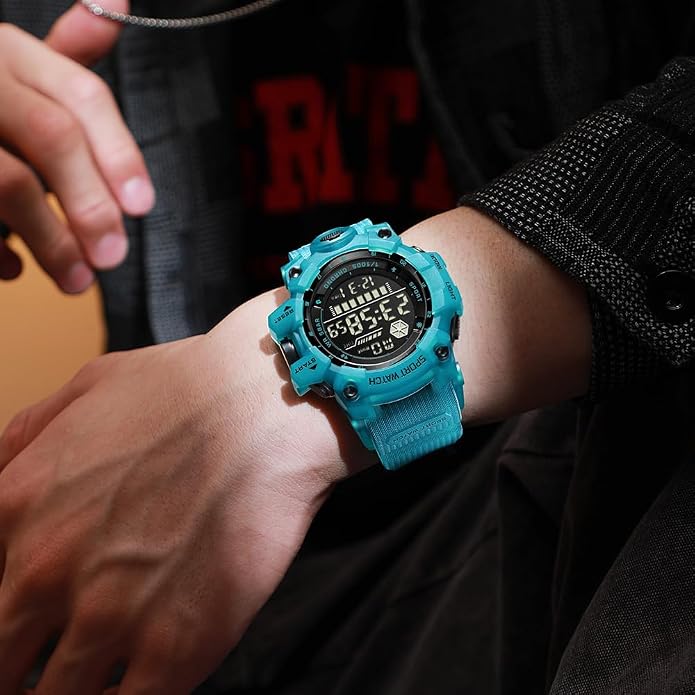 FANMIS Mens Military Multifunction Digital LED Watch Electronic Waterproof - Image 3