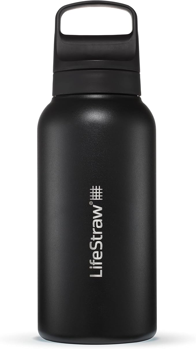 LifeStraw Go Series — Insulated Stainless Steel Water Filter Bottle by LifeStraw