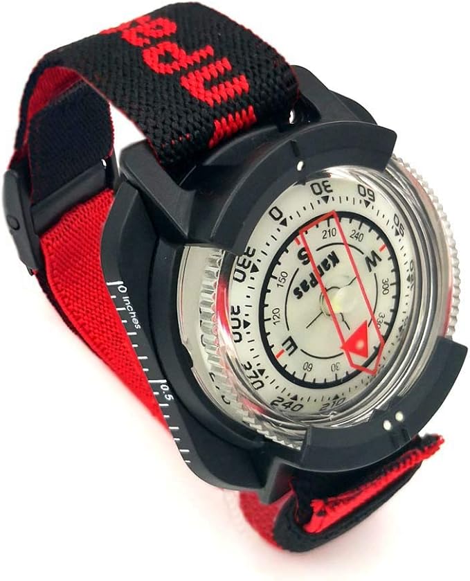 Diving Sighting Wrist Compass for Outdoor Orienteering Mountaineering Hiking by KanPas
