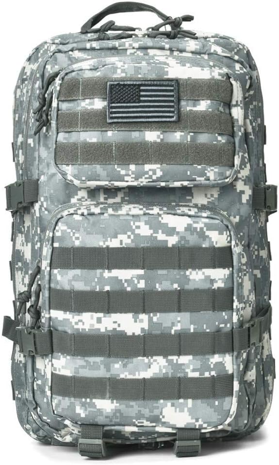 REEBOW GEAR Military Tactical Backpack Large Army 3 Day Assault Pack Molle Bag - Image 3