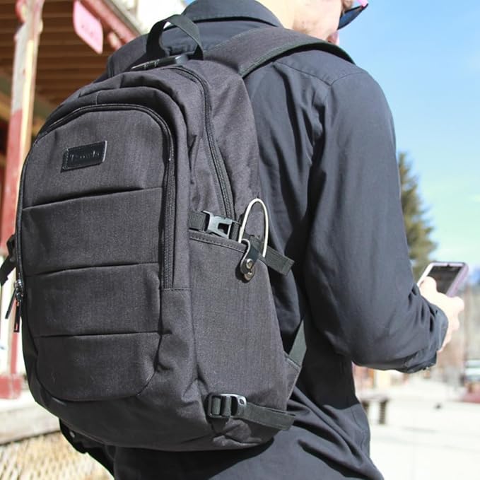 Tzowla Travel Laptop Backpack Water Resistant Anti-Theft Bag - Image 9