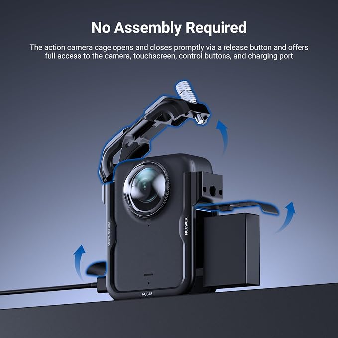 NEEWER Osmo 360 Cage Stabilizer Rig Video - Image 3