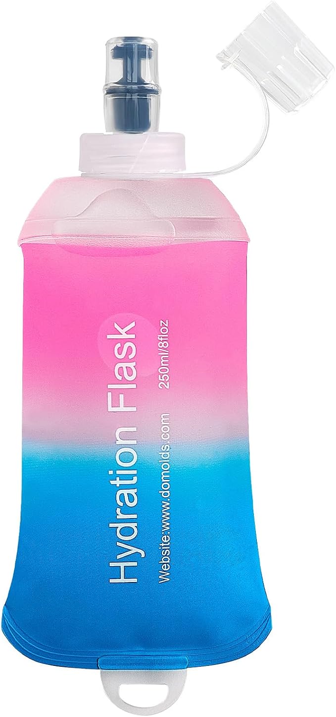 250ml Soft Flask Soft Water Bottle by CXWLJL