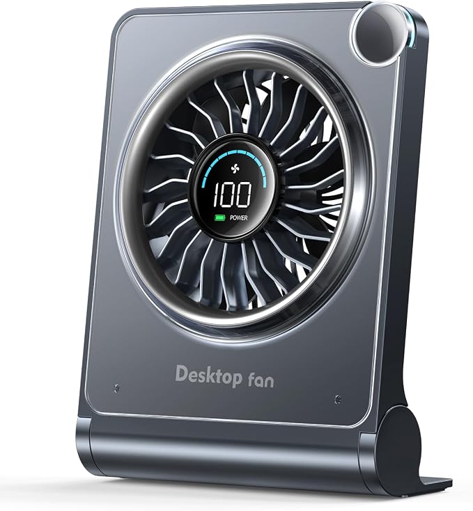 Small Desk Fan, Quiet Portable Table Fan by Unknown