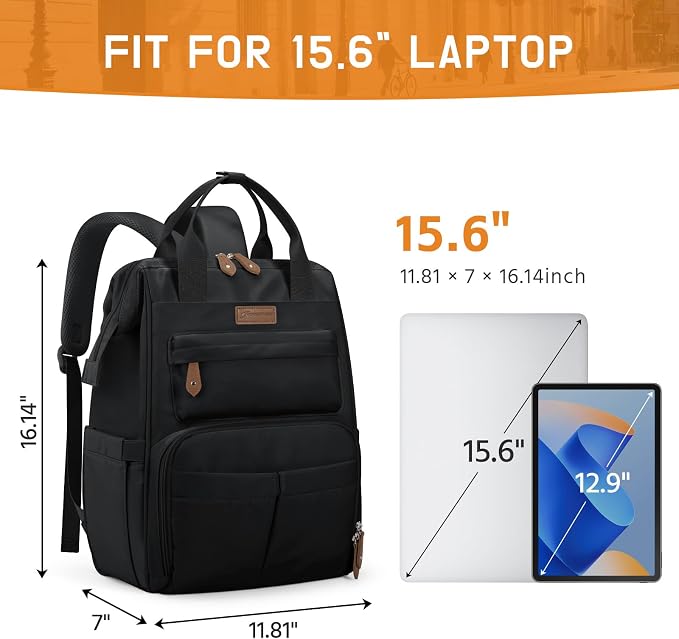 Maelstrom Laptop Backpack, Fits 15.6-17.3 Inch Travel Backpack Gift - Image 4