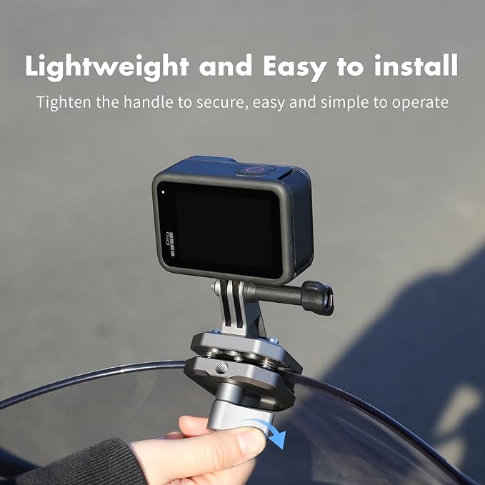 SEASKY M02 Motorcycle Windscreen Clamp Mount Motorbike Accessories - Image 8
