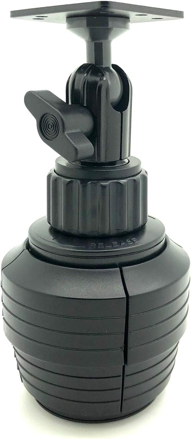LycoGear Heavy Duty Metal AMPS Hole Pattern ELD Drinks Cup Holder Mount - Image 3