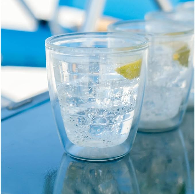 Tervis Clear & Colorful Tabletop 12oz Made in USA Double Walled Insulated - Image 2