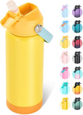 Fijinhom 24oz Insulated Stainless Steel Water Bottle, Wide Mouth Double Wall by Fijinhom