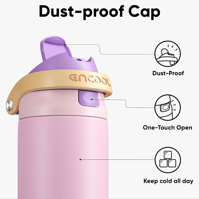 ENCOOL Leakproof Insulated Water Bottle - Image 2